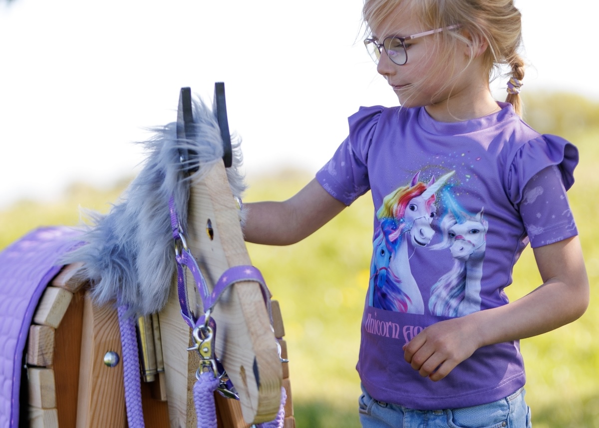 Kavalkade T-Shirt Unicorn Academy Glitzer